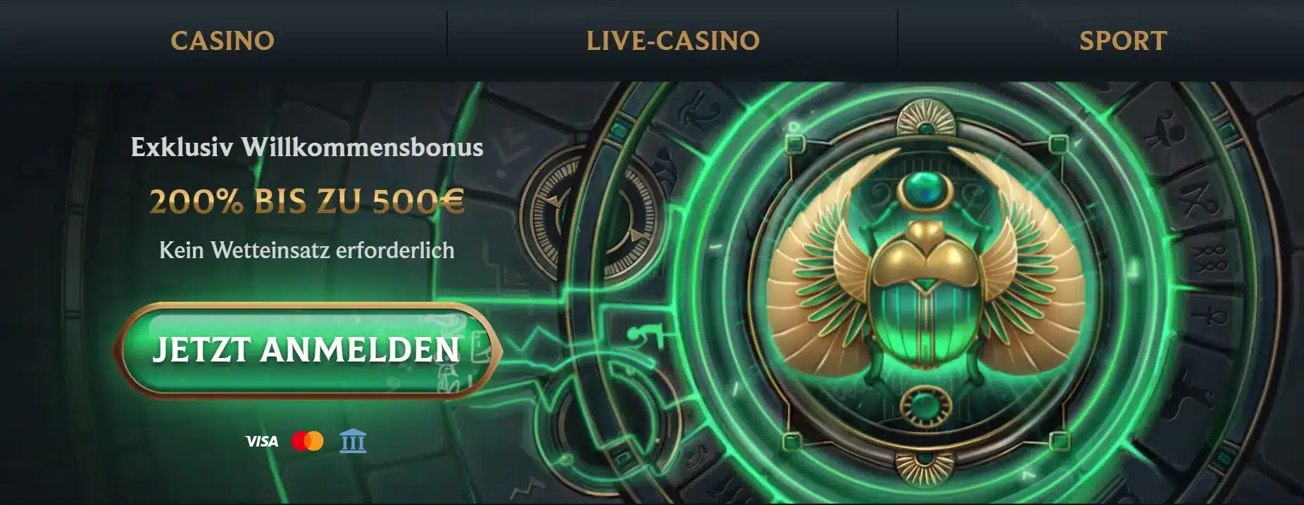 Casino with 200% Percent Bonus